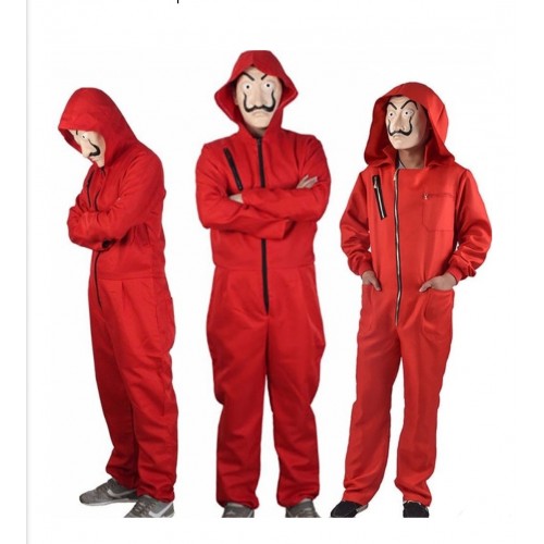 janjankostümkids La Casa De Papel Yüz Maskesi
